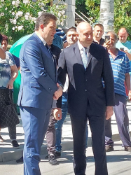Президентът Румен Радев е в Петрич днес, той пристигна за
