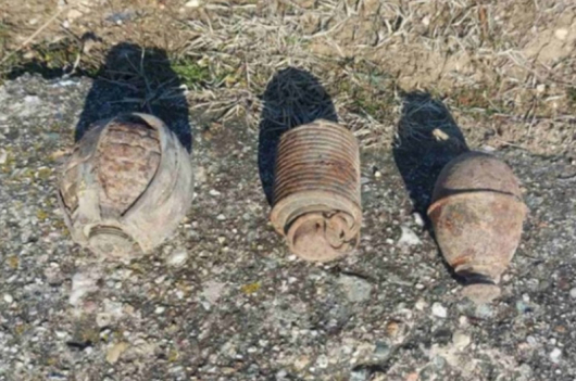Три гранати са открити при разчистване на къща в Кюстендилско