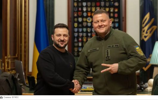 Съединените щати виждат бившия главнокомандващ на украинската армияВалерий Залужни като