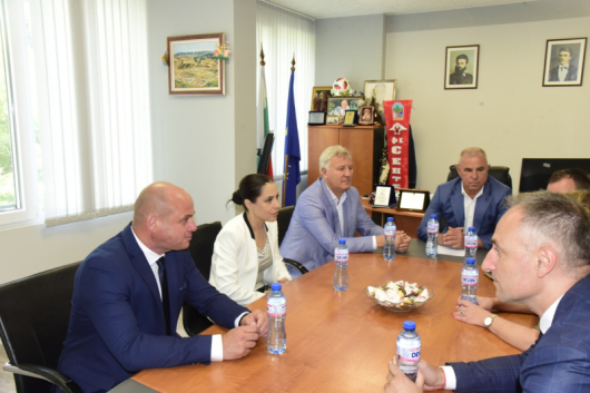 Кметътна община Банско Стойчо Баненски се срещна със служебния министър