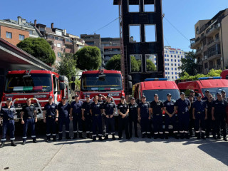 Благоевградски пожарникари заминаха за Гърция
