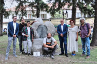 В Банско бе открита алея на джаза